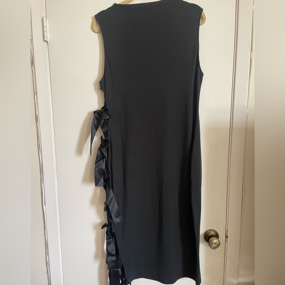 SKIMS Cloud Bow Midi Dress - Picture 4 of 9